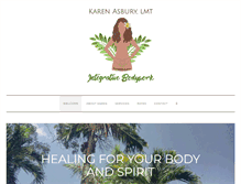 Tablet Screenshot of karenasbury.com